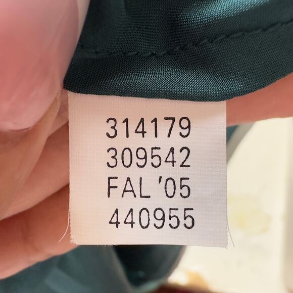 Vintage Y2K‎ Silk Floral GAP Tank Top Green Size Large Babydoll - Picture 11 of 11